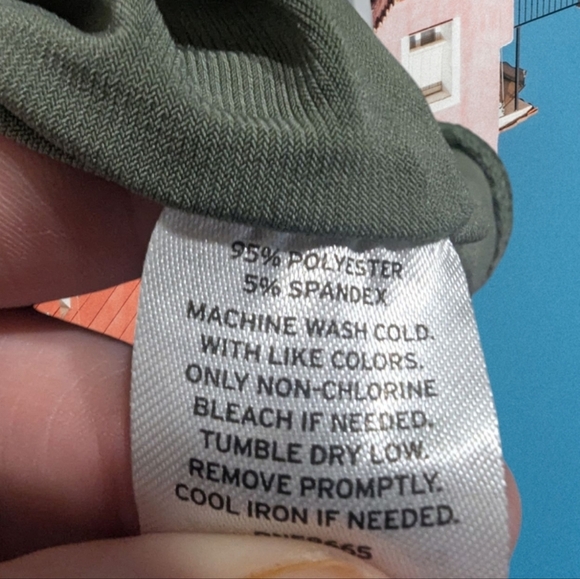 **Host Pick** NWT Leith Olive Green Sleeveless Women's Bodysuit Size XL - Picture 6 of 6